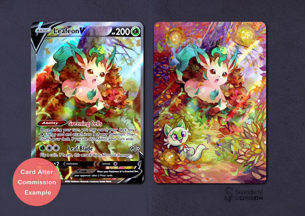 Card Alter Commission - Holo (Shiny)