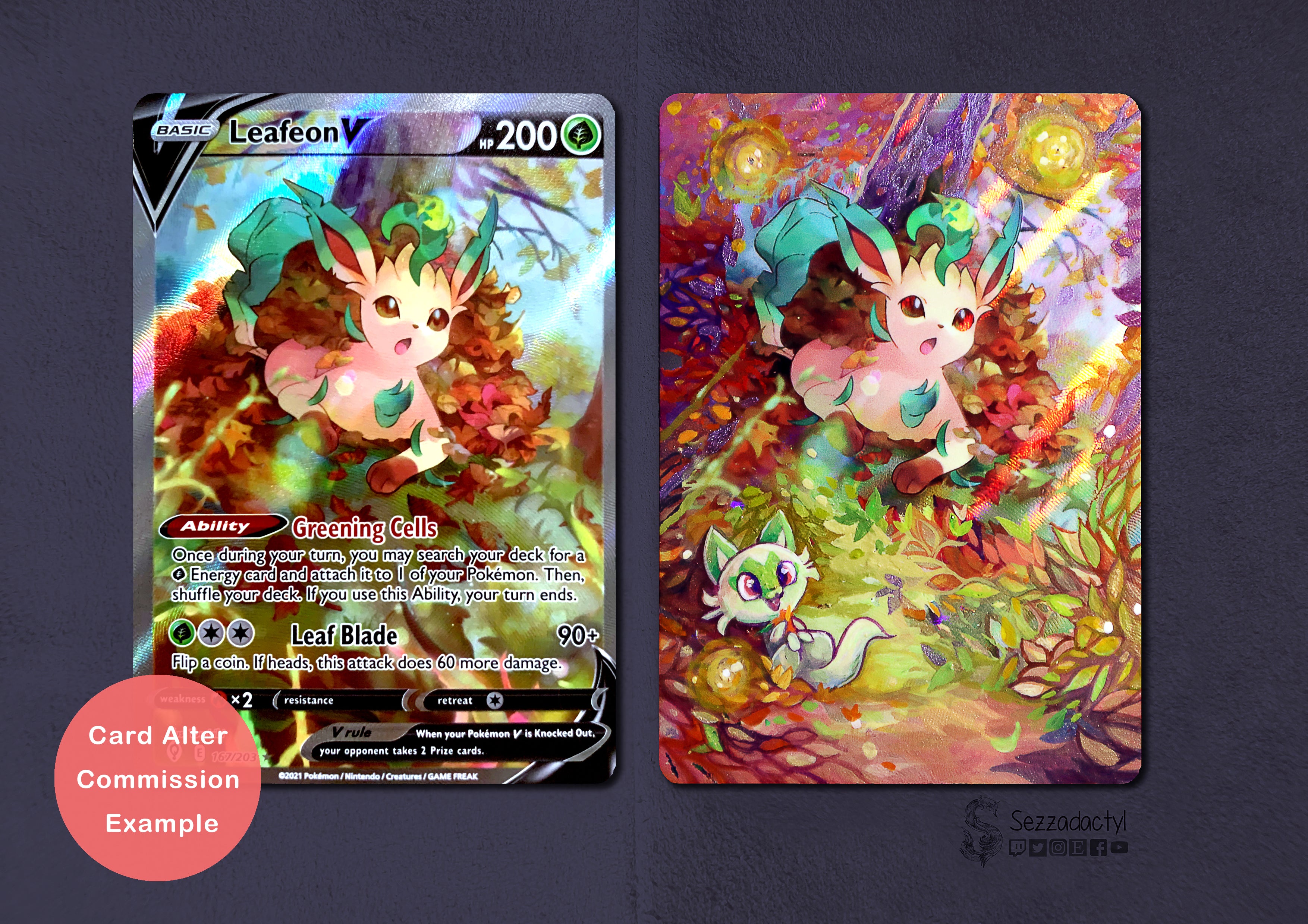 Card Alter Commission - Holo (Shiny)