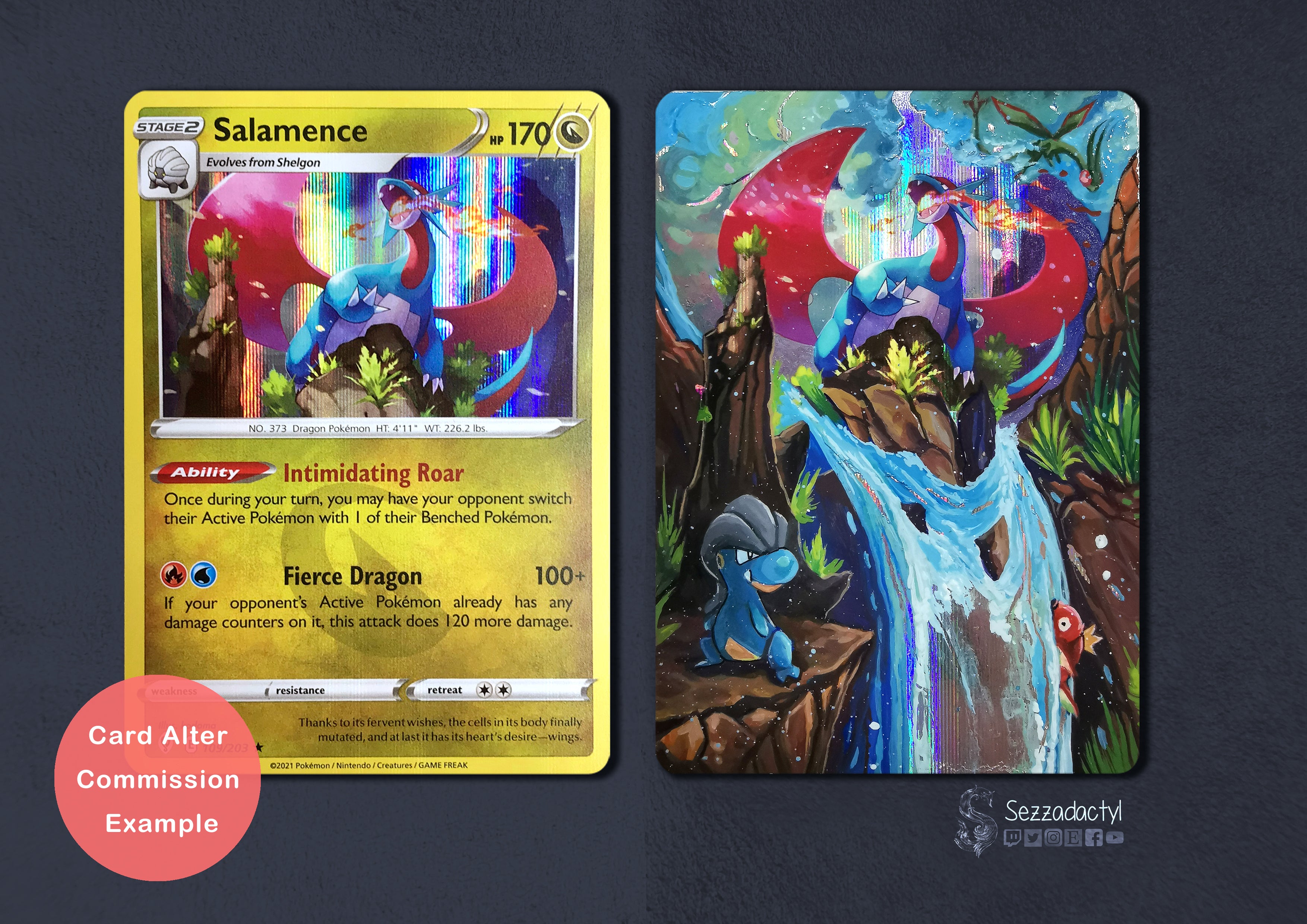 Card Alter Commission - Holo (Shiny)