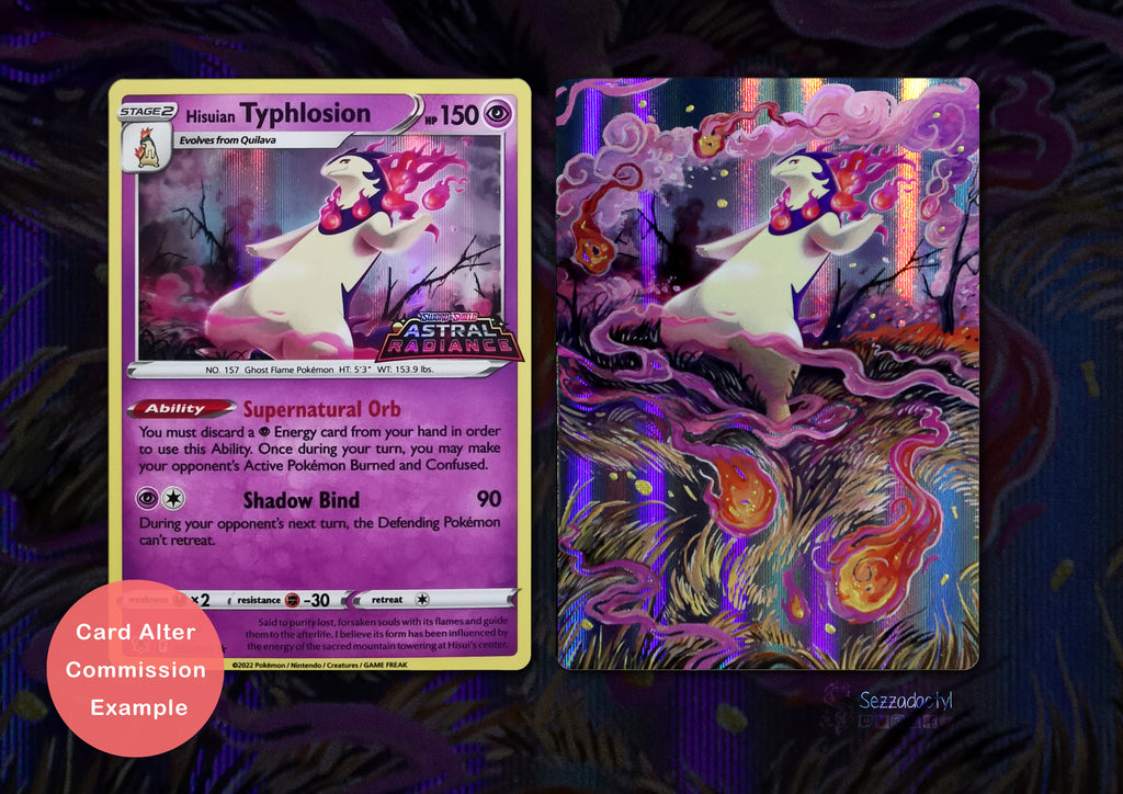 Card Alter Commission - Holo (Shiny)