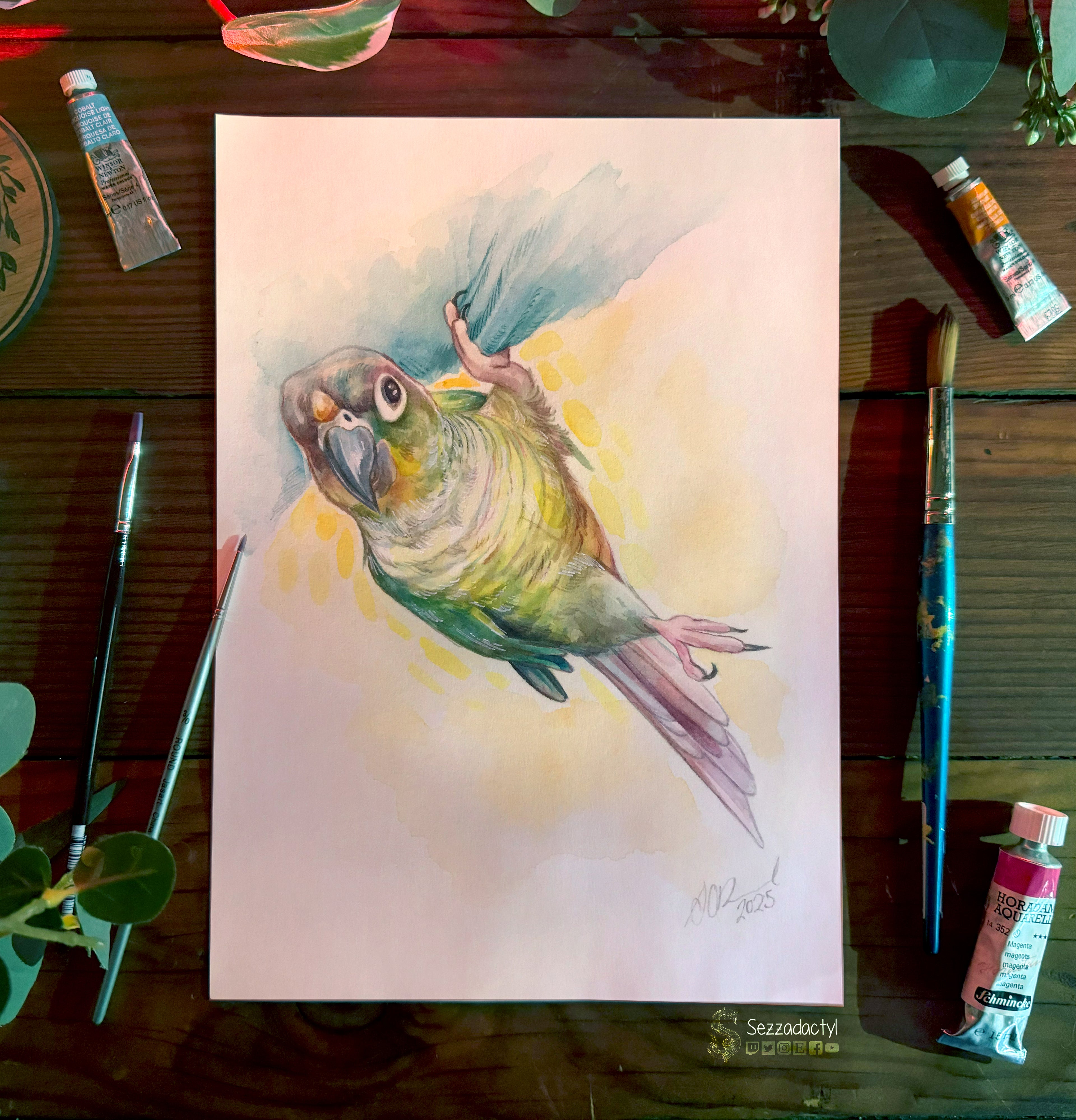 Watercolour Commission - A6 (sketch)