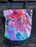 Tote Bag, 5-Color Straps - Monster of the Water
