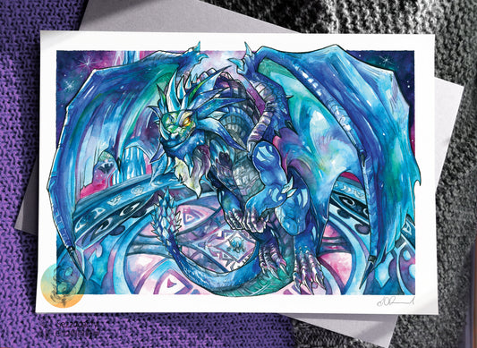 Ancient Dragon Print - A3/A4/A5