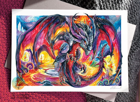 Dragon of the Earth Print - A3/A4/A5
