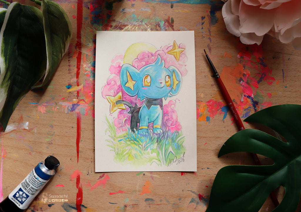 Watercolour Commission - A6 (sketch)