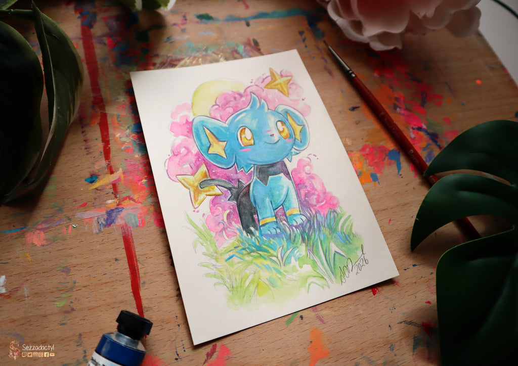Watercolour Commission - A6 (sketch)