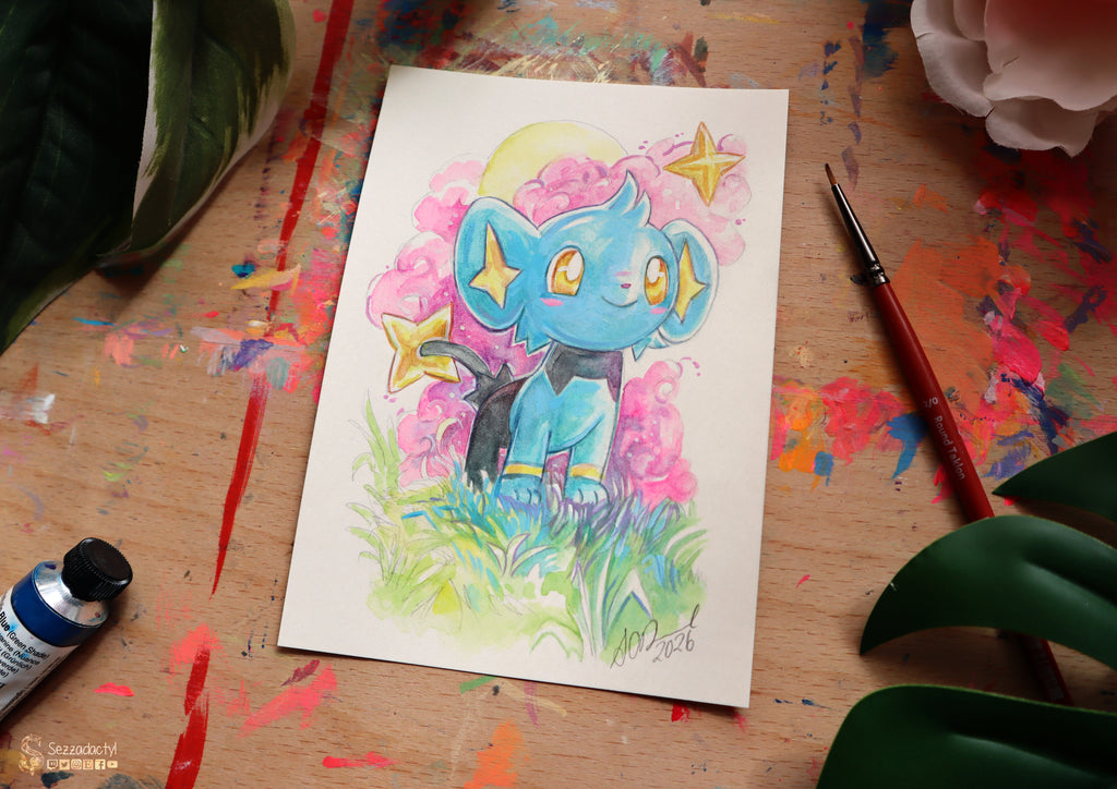 Watercolour Commission - A6 (sketch)