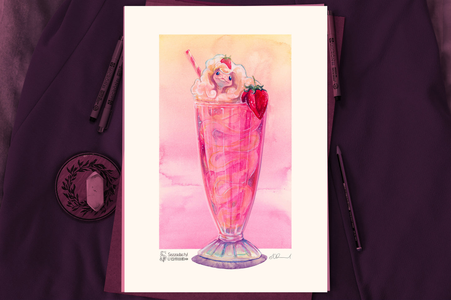 Milkshake Print - Streamink 2022 - A3/A4/A5 sizes