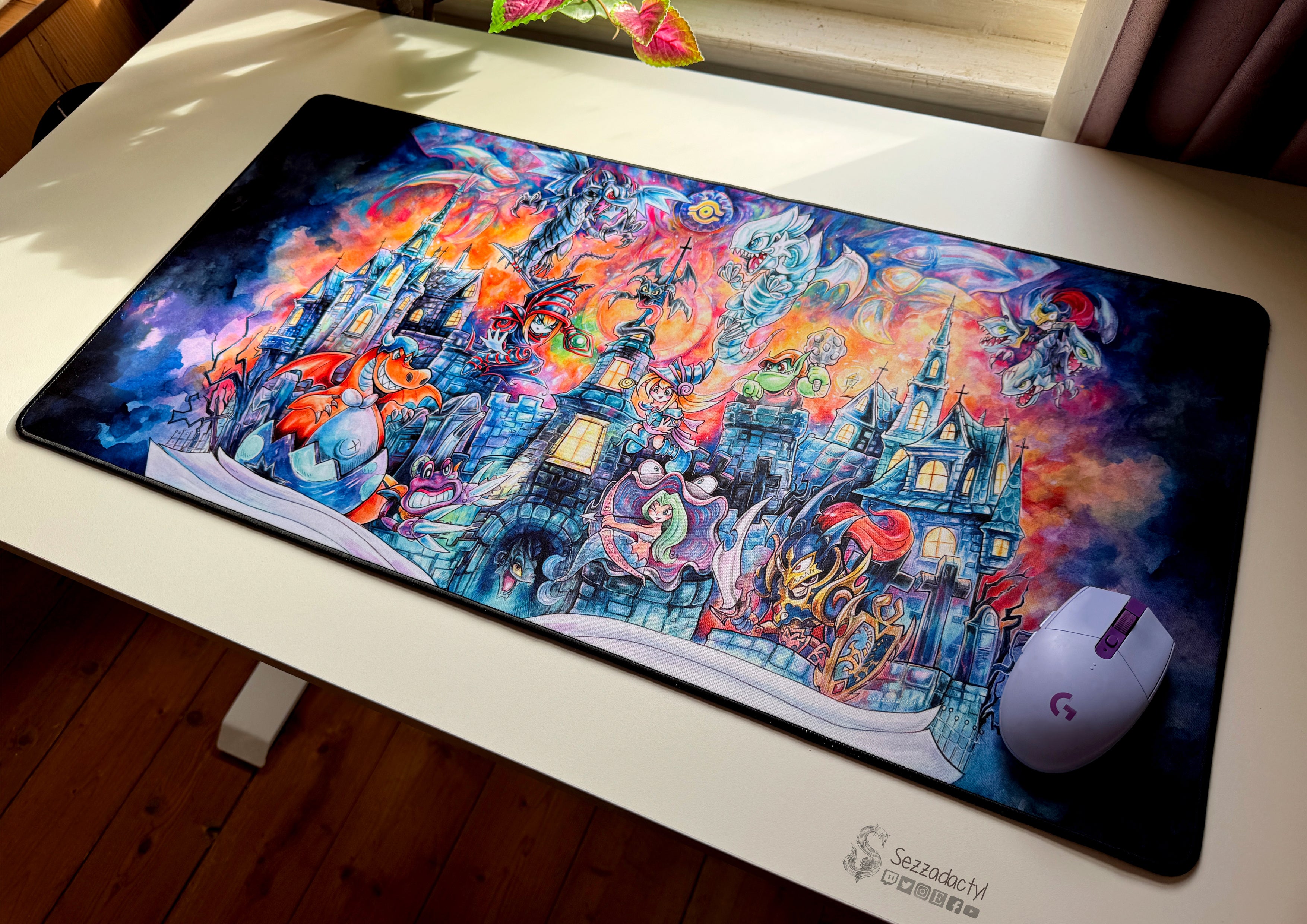 Desk Mat - CarToon World