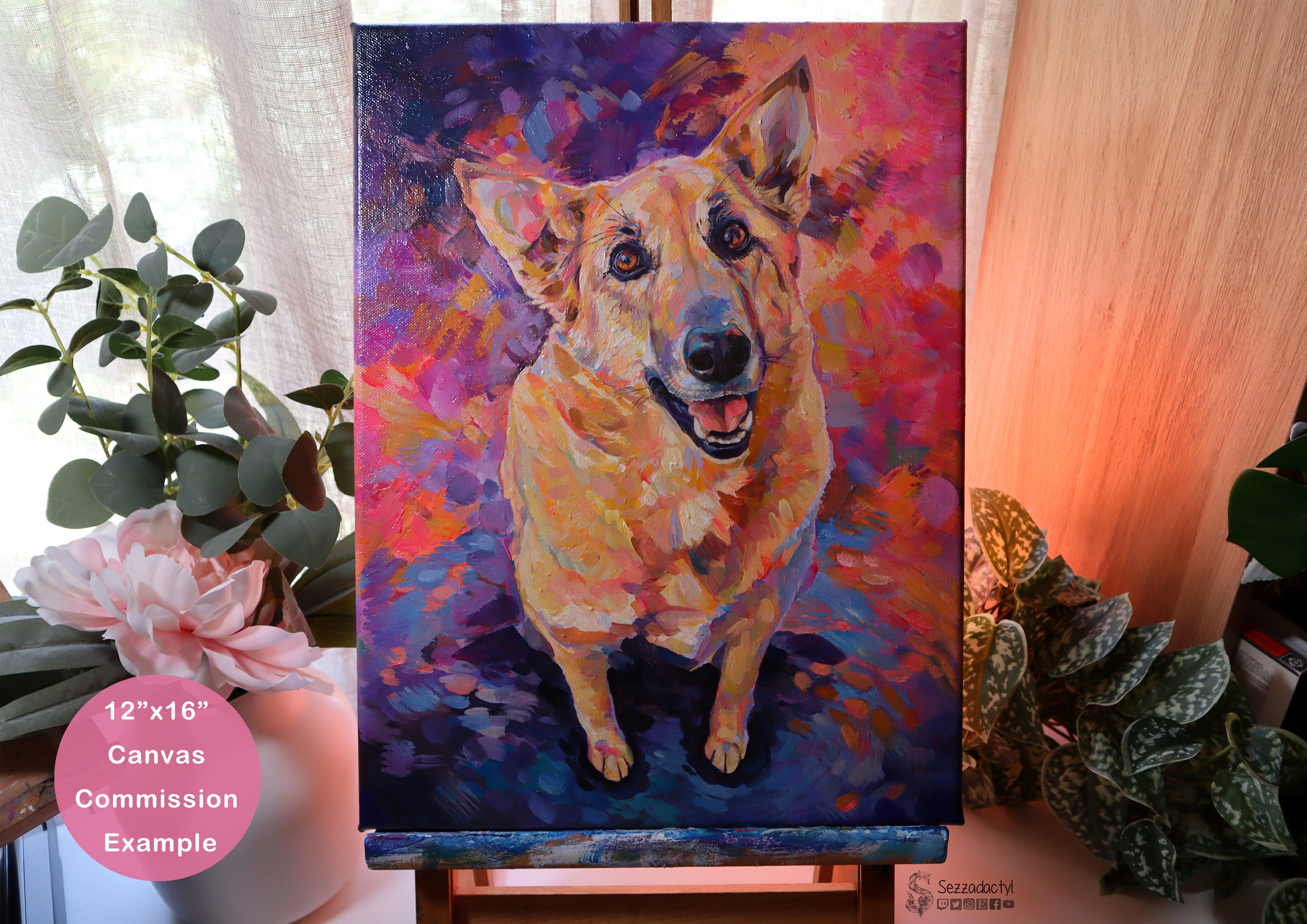 Acrylic Commission - Rectangle Sizes