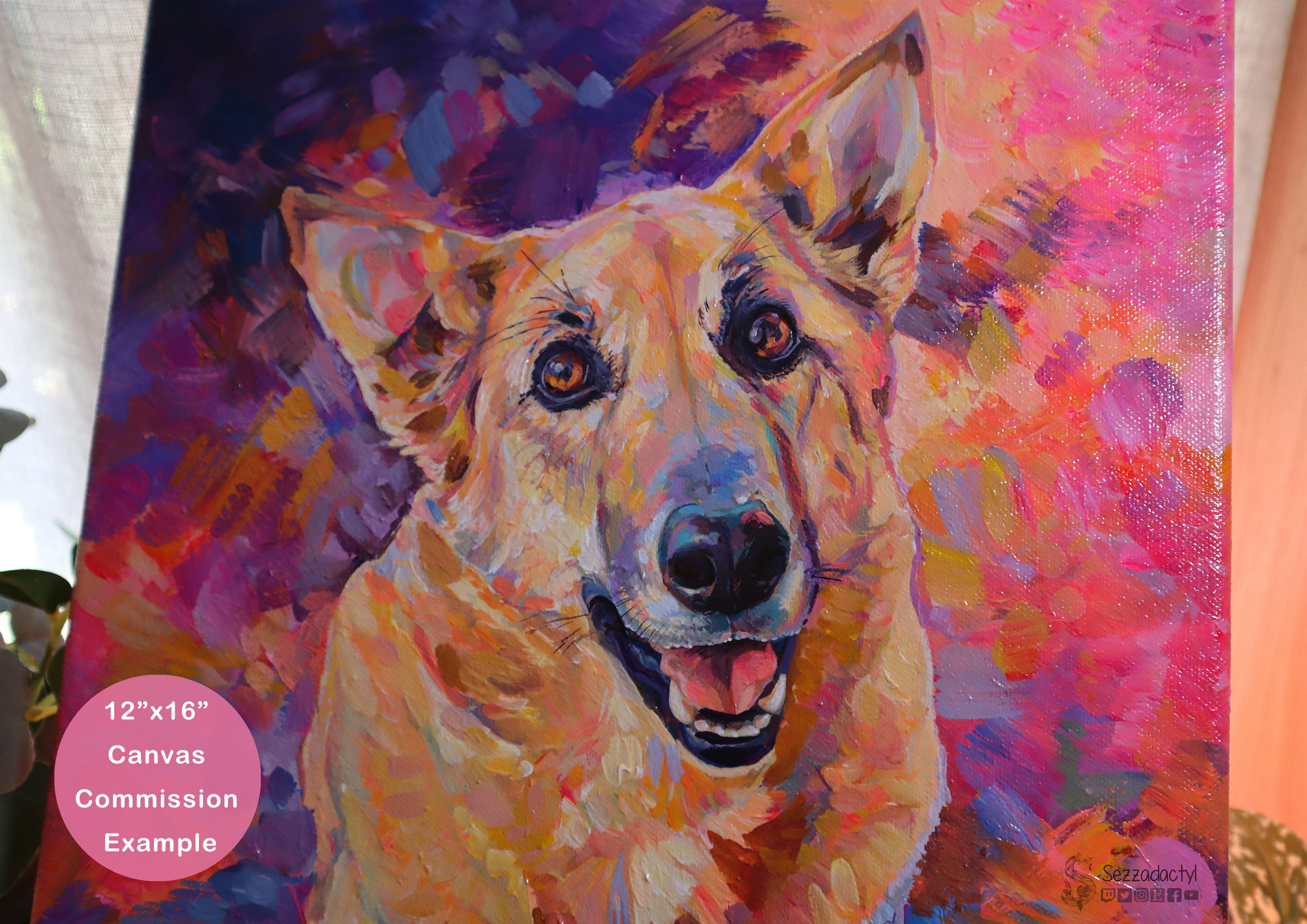 Acrylic Commission - Rectangle Sizes