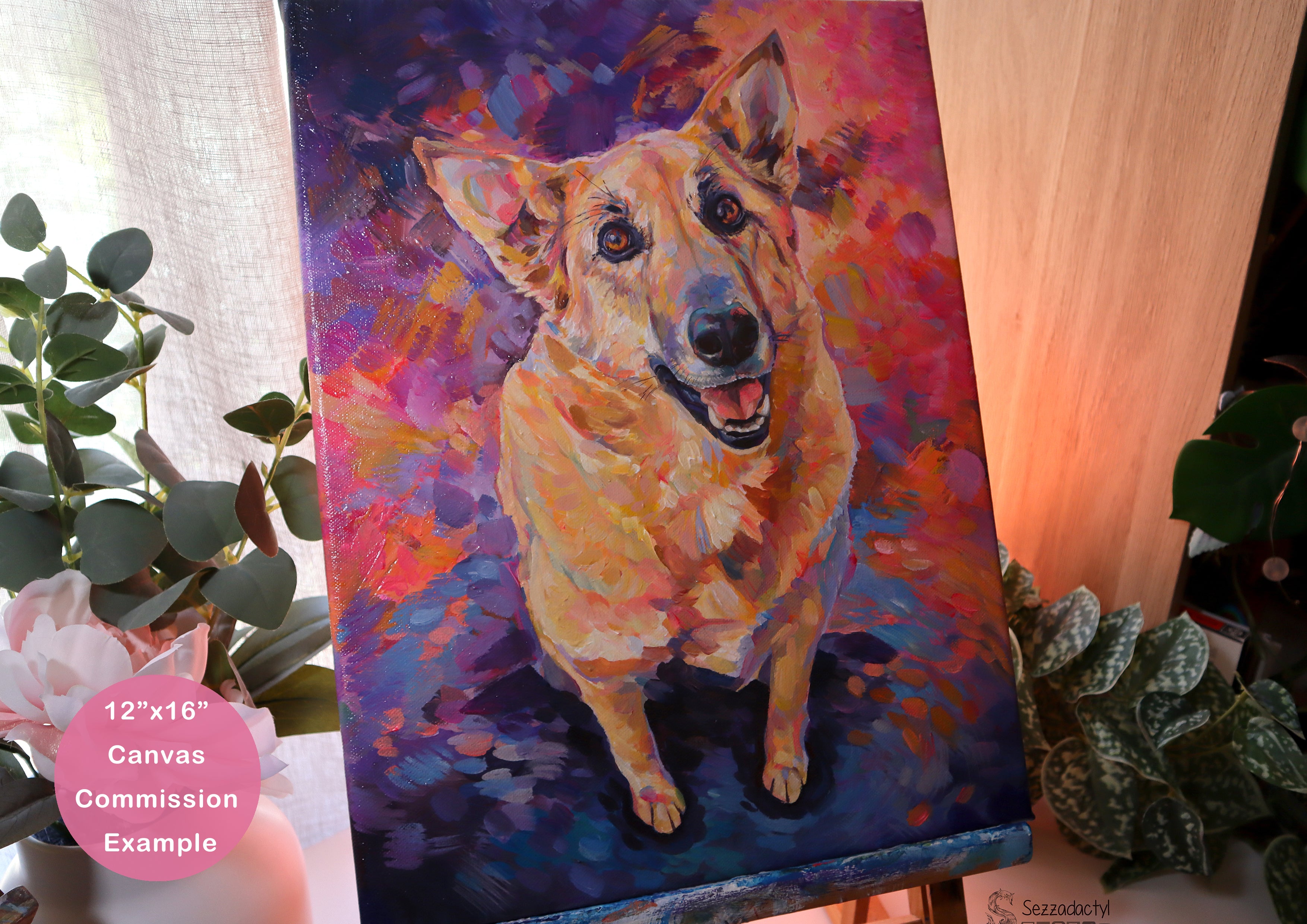 Acrylic Commission - Rectangle Sizes