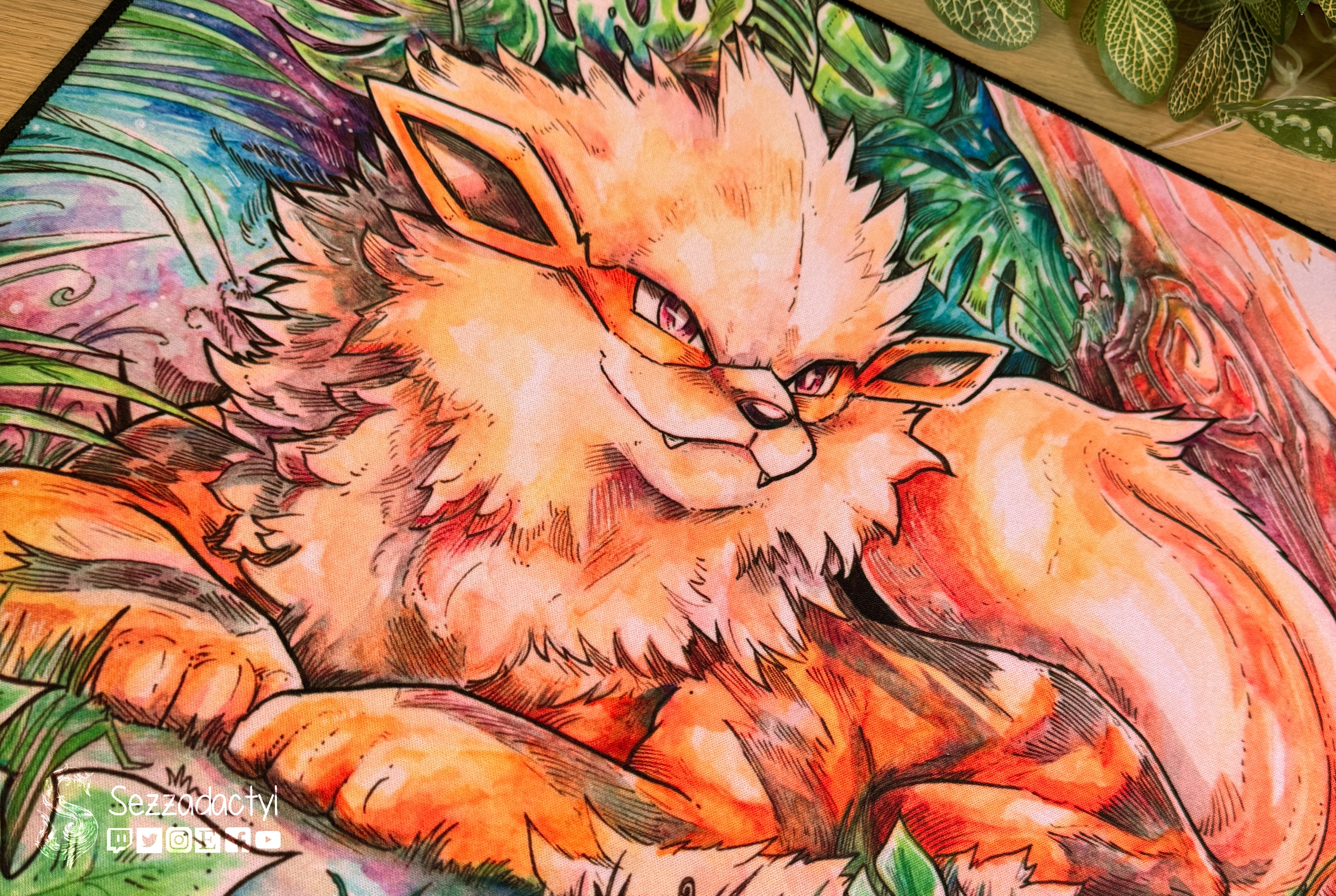 Desk Mat - Jungle Friends