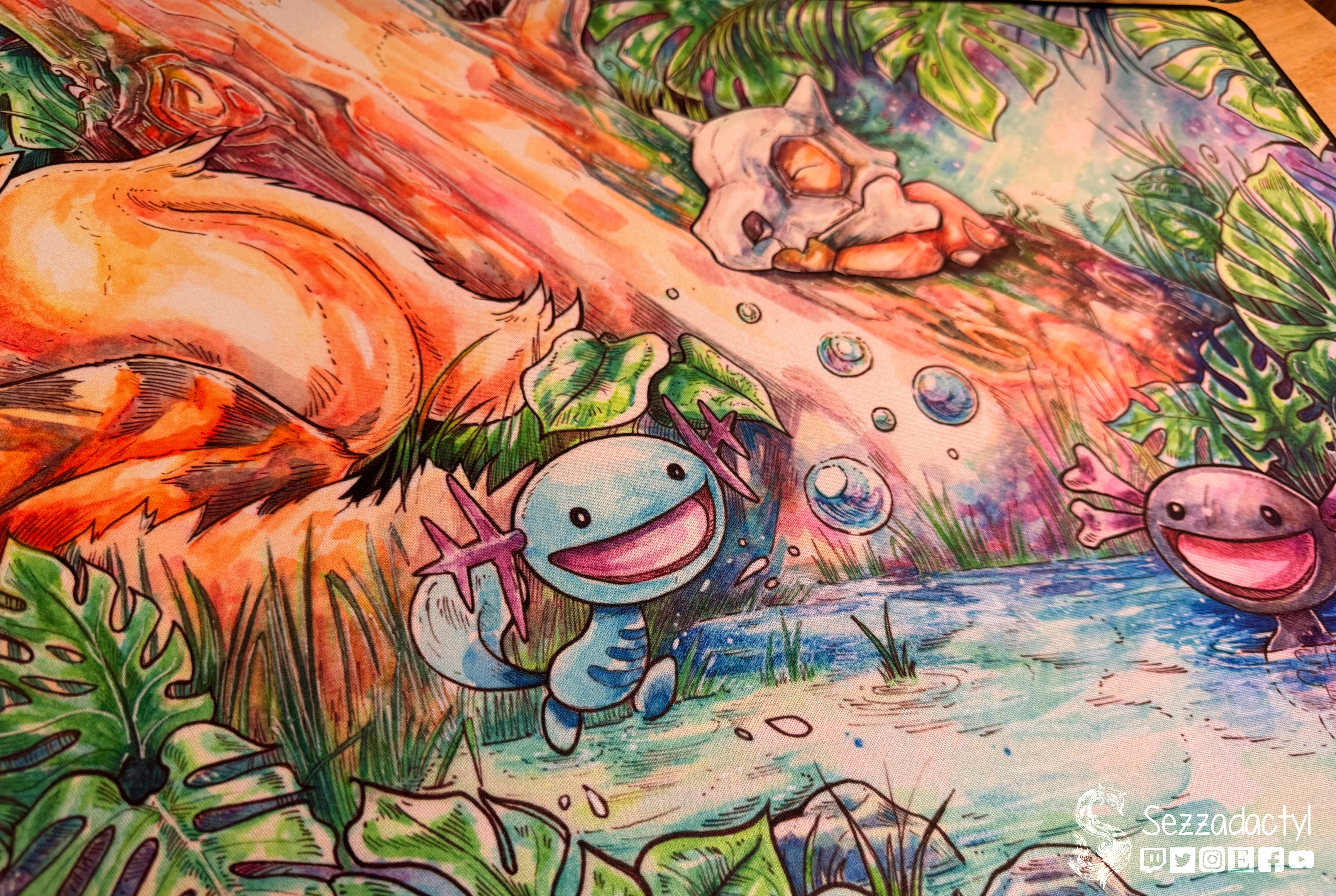 Desk Mat - Jungle Friends