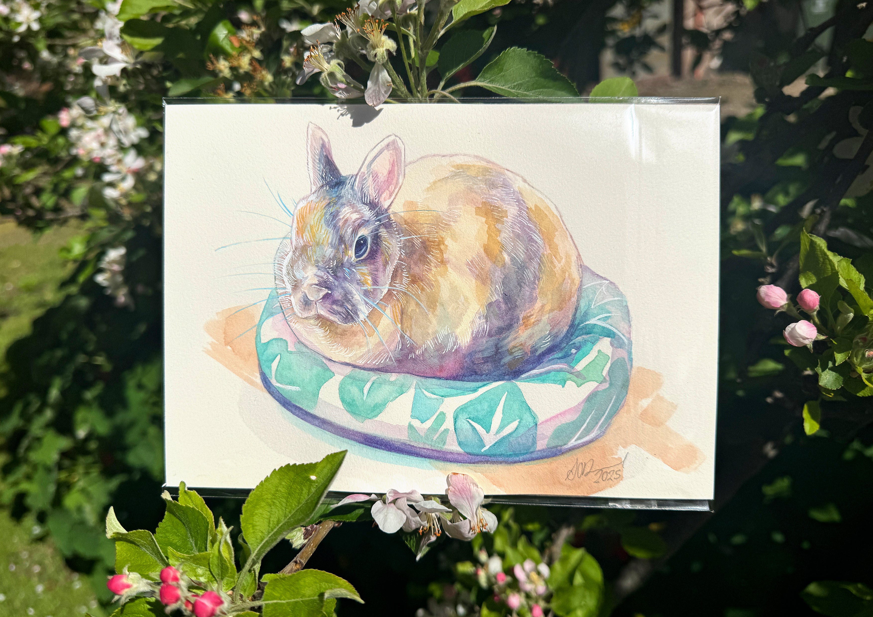 Watercolour Commission - A6 (sketch)
