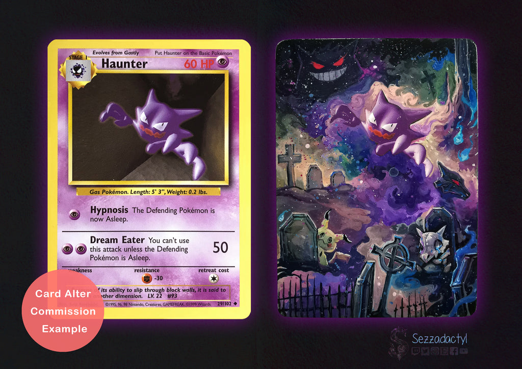 Card Alter Commission - Non-Holo (Not Shiny)