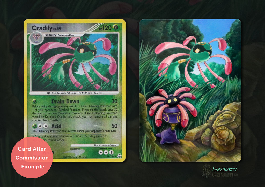 Card Alter Commission - Non-Holo (Not Shiny)
