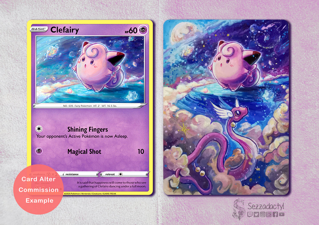 Card Alter Commission - Non-Holo (Not Shiny)