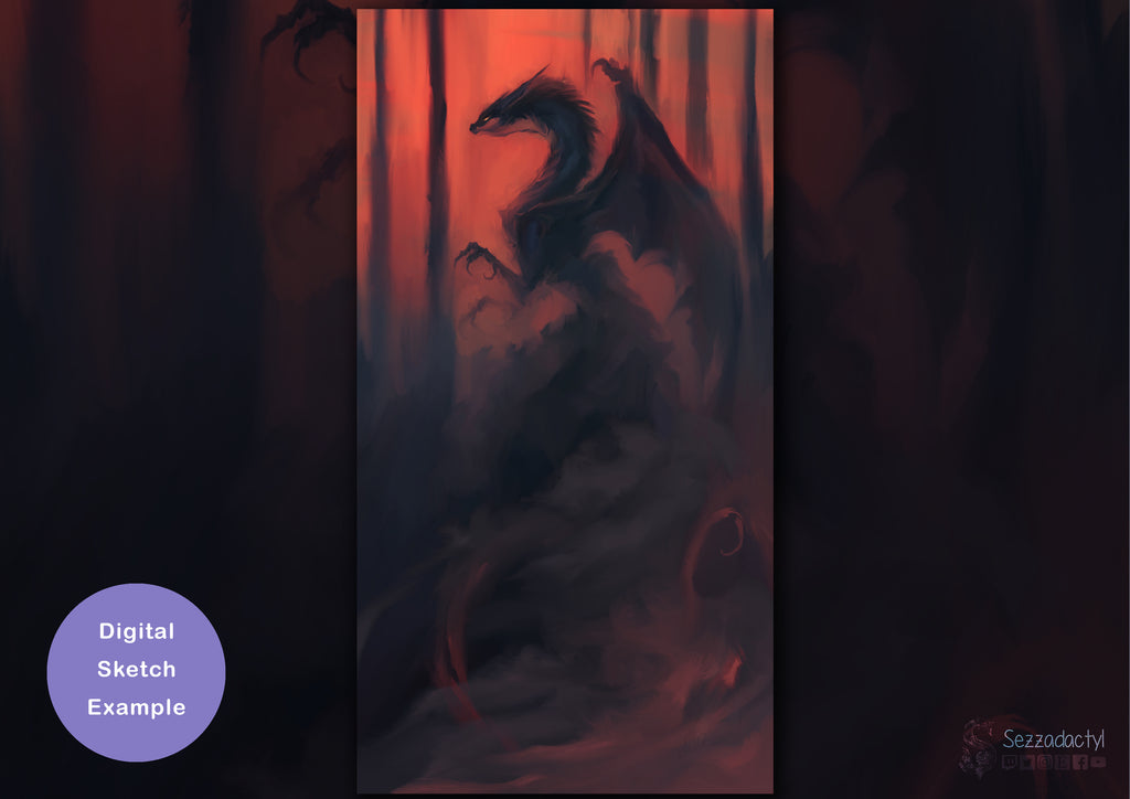 Digital Commission - Sketch