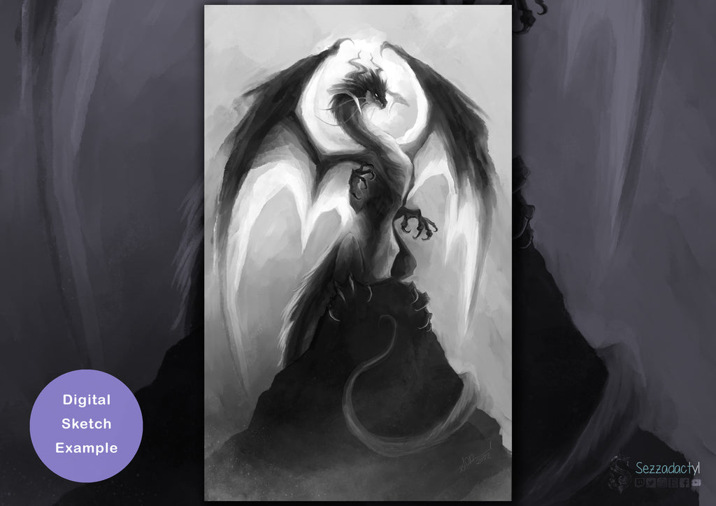 Digital Commission - Sketch