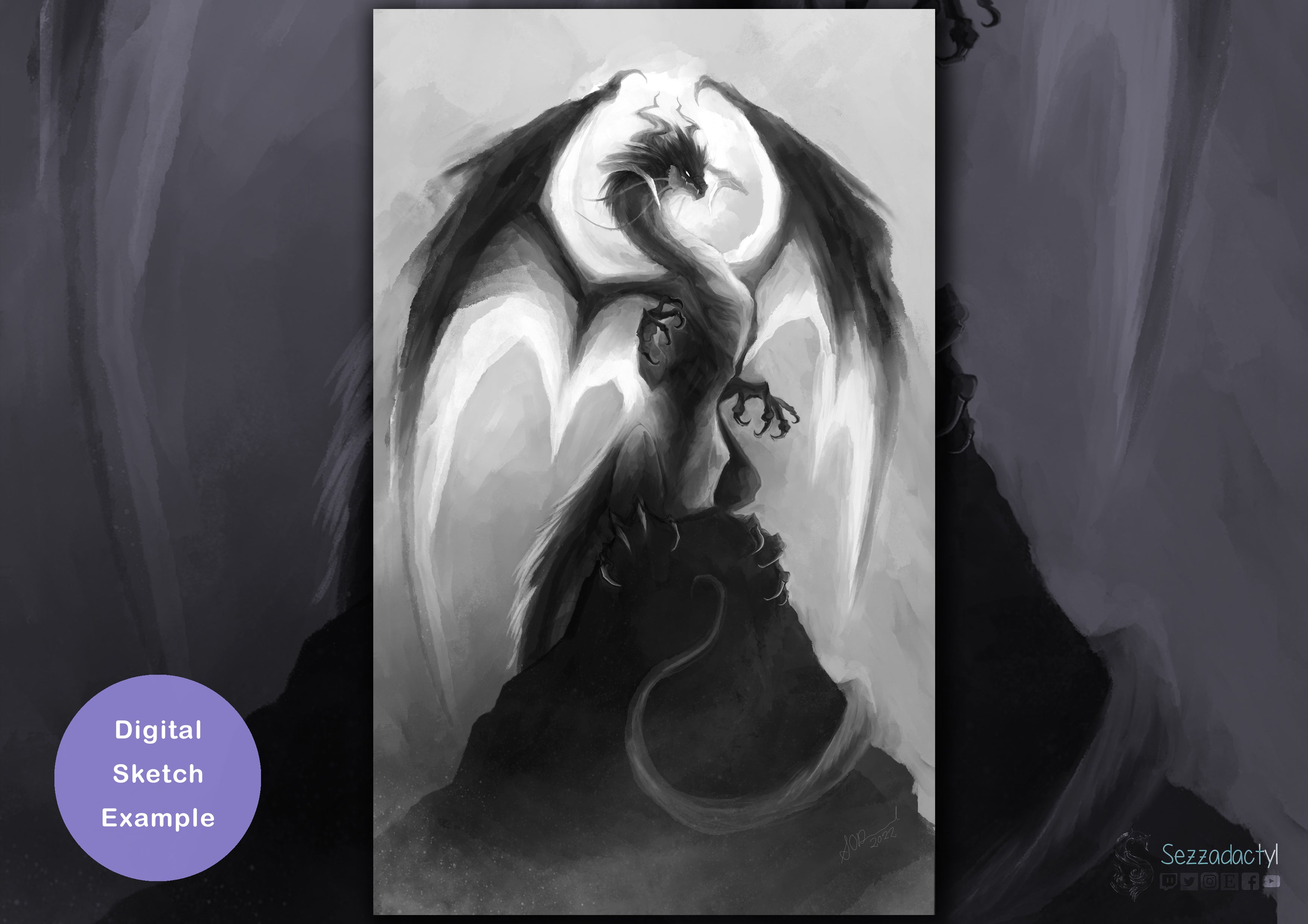 Digital Commission - Sketch