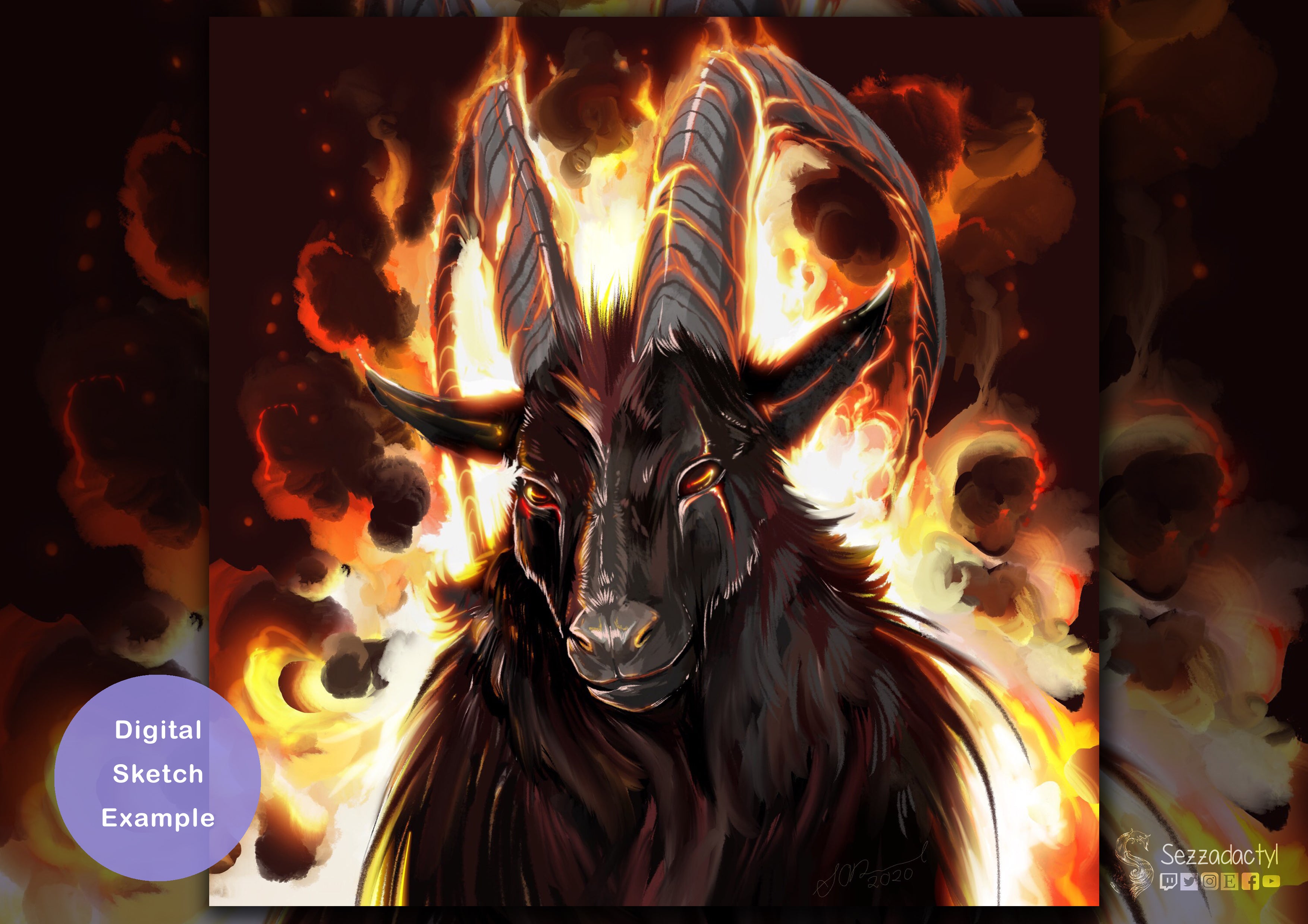 Digital Commission - Sketch