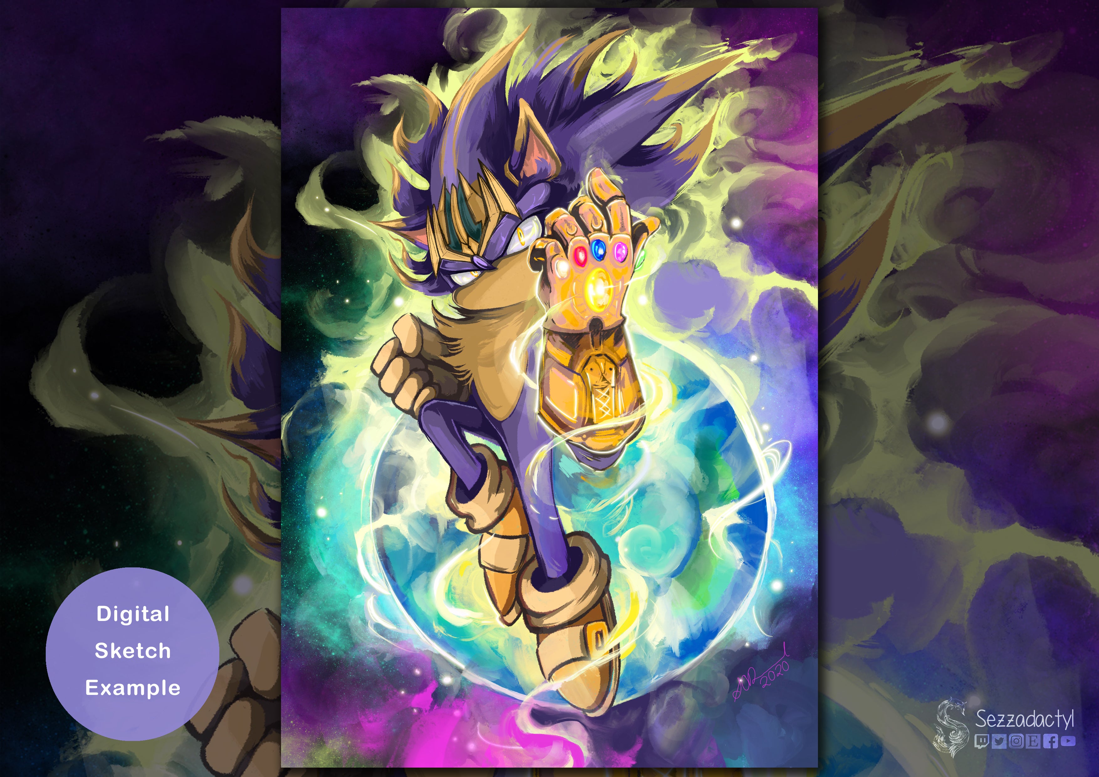 Digital Commission - Sketch