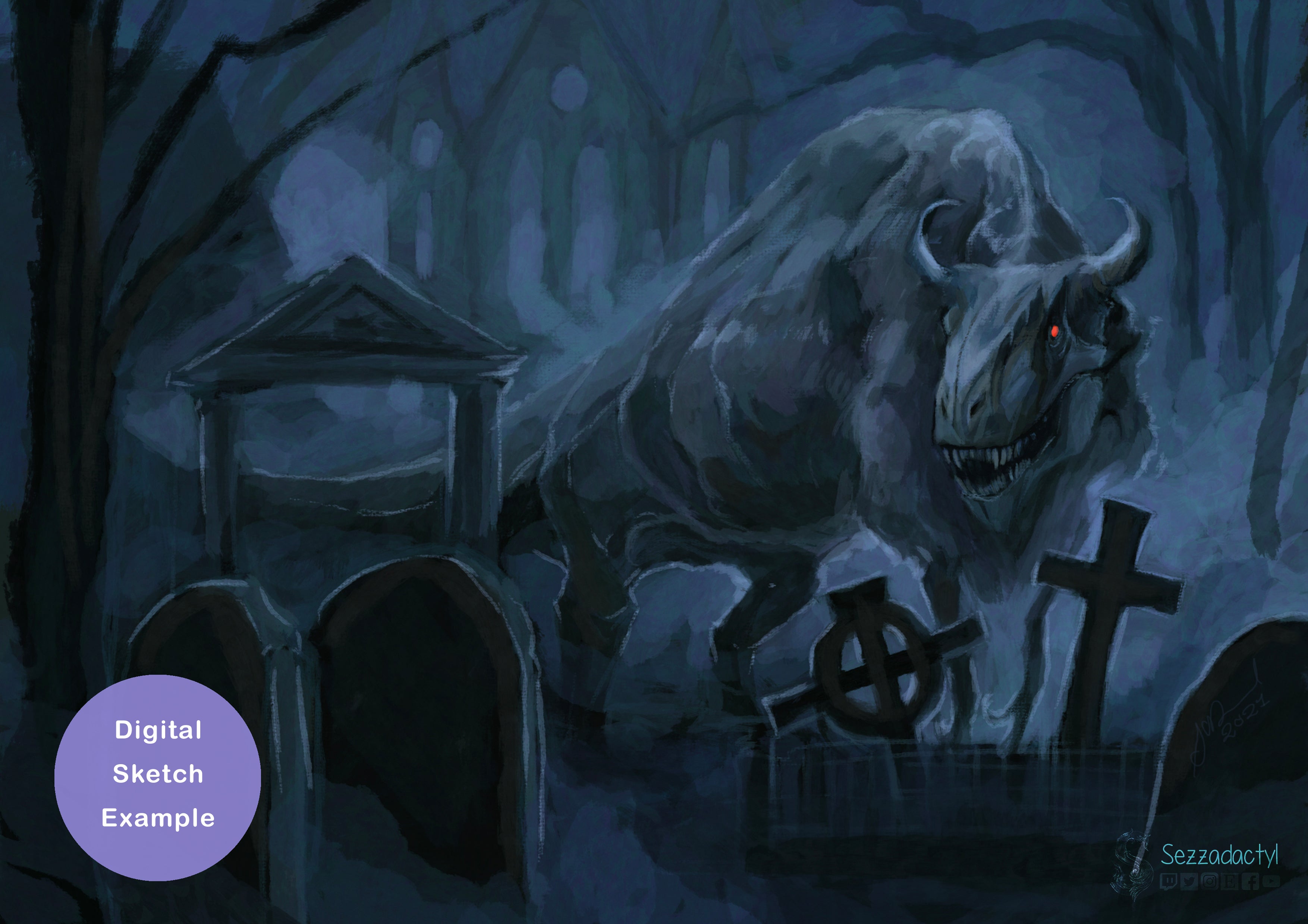 Digital Commission - Sketch