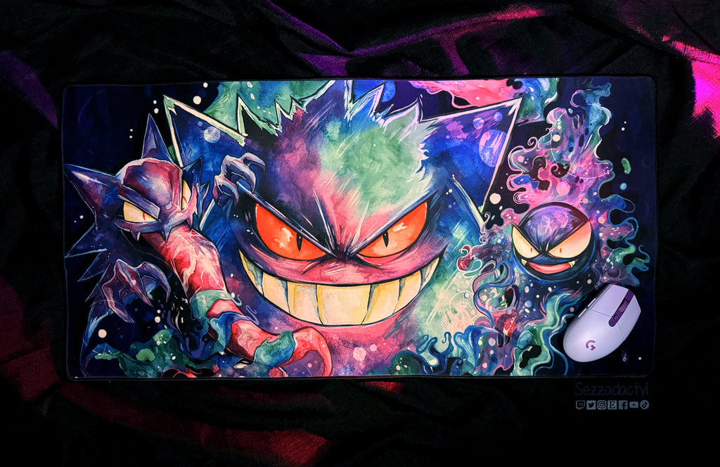 Desk Mat - Ghostly Family - Version 2