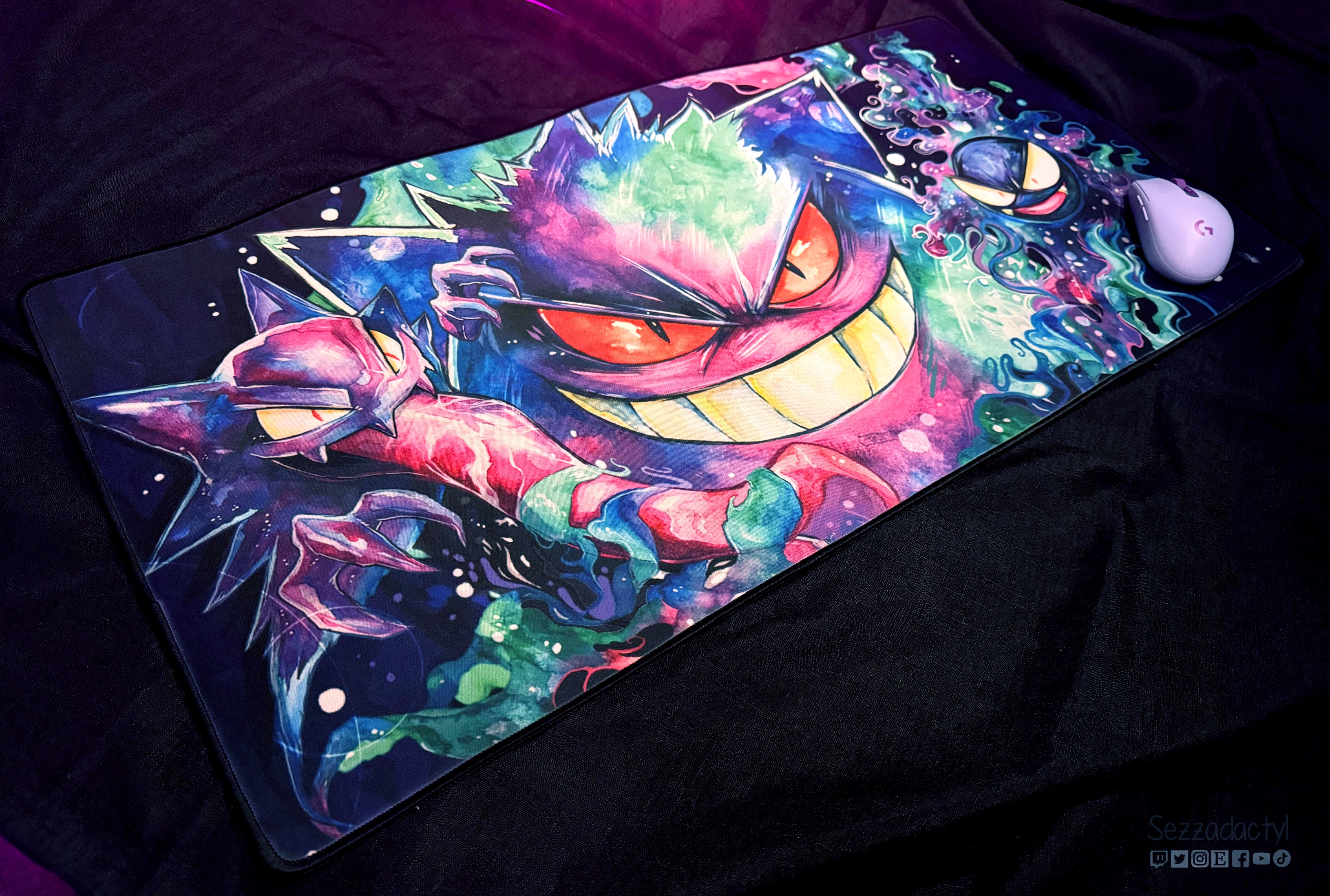 Desk Mat - Ghostly Family - Version 2