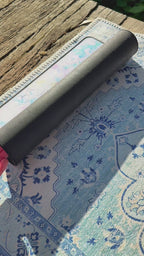 Desk Mat - Fox Family Gathering