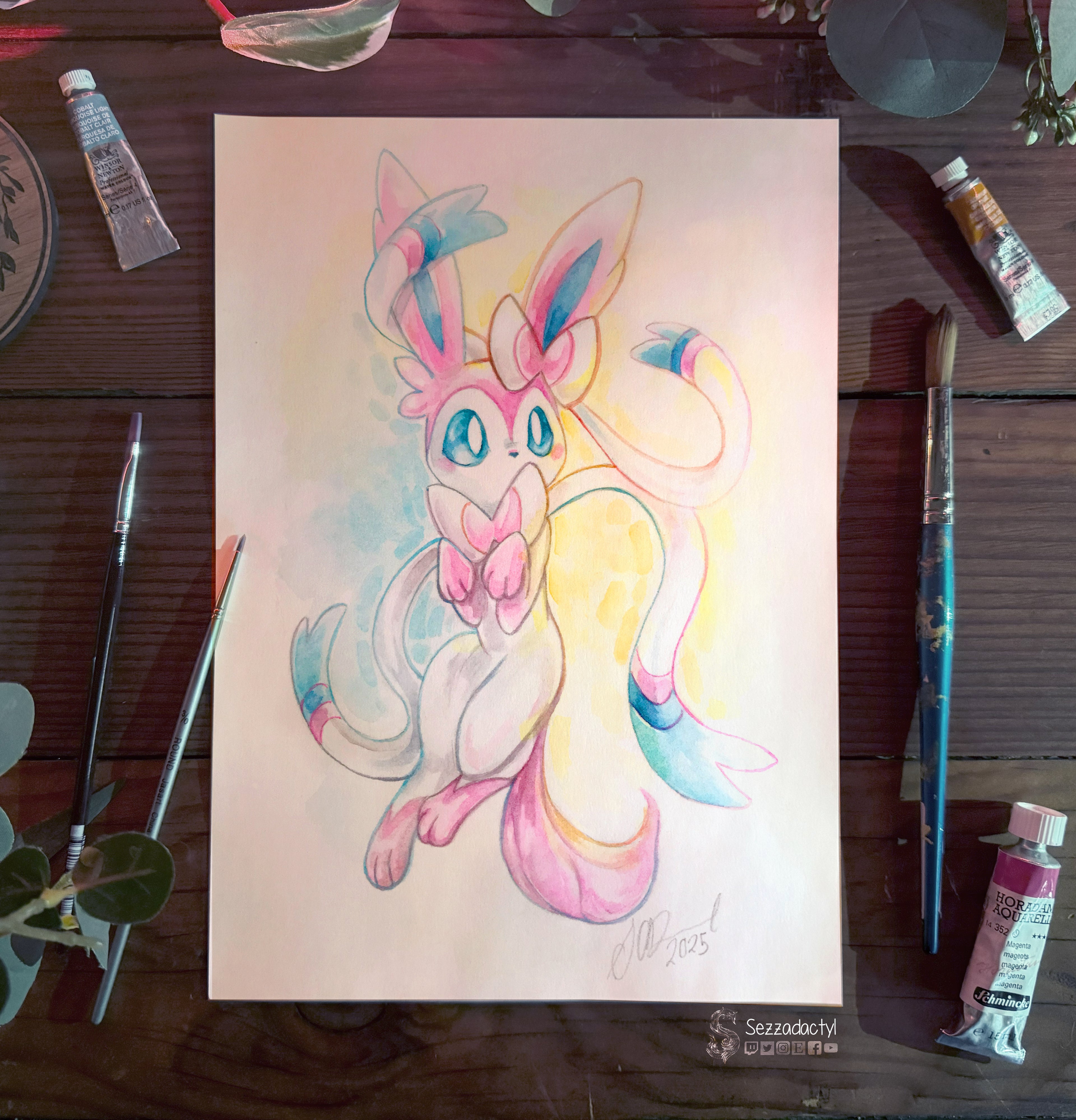 Watercolour Commission - A6 (sketch)