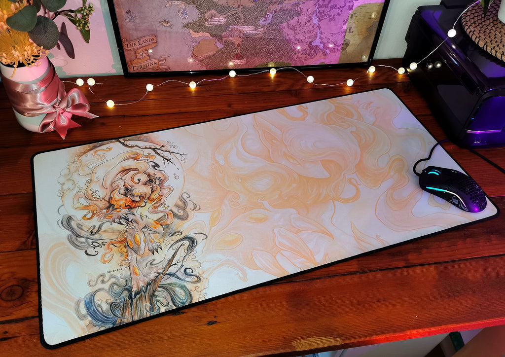 Desk Mat - Autumn Fox