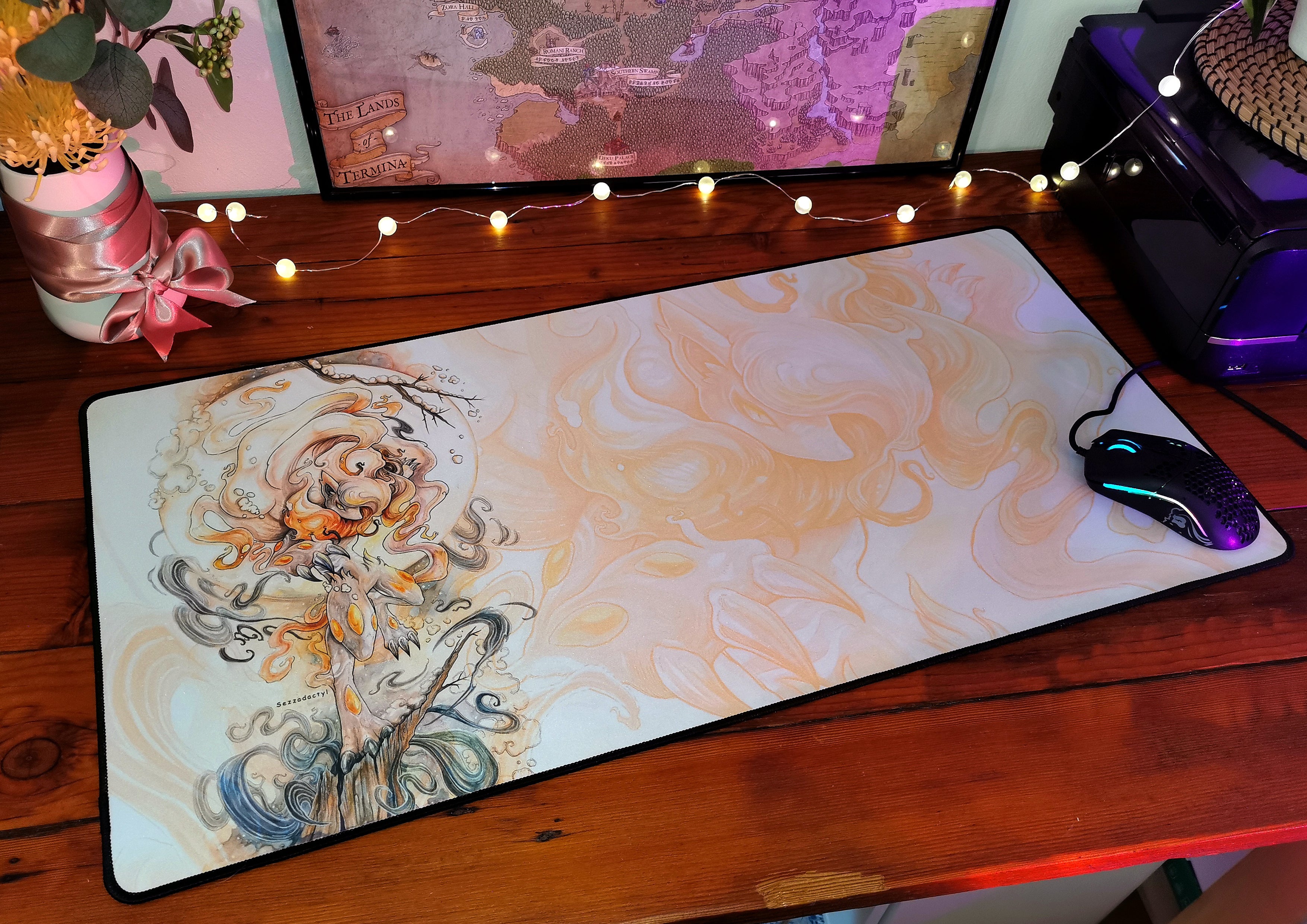 Desk Mat - Autumn Fox